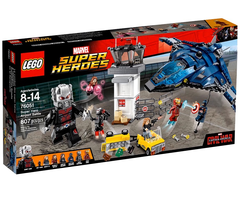 Lego Super Heroes. Сражение в аэропорту  